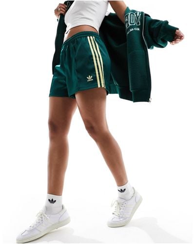adidas Originals Retro Satin Shorts - Green