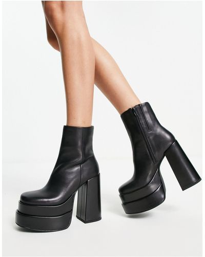 Stivaletti con shop tacco steve madden