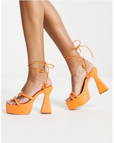 Daisy Street – sandalen - Orange