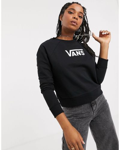 Vans Flying V Boxy Sweatshirt - Black