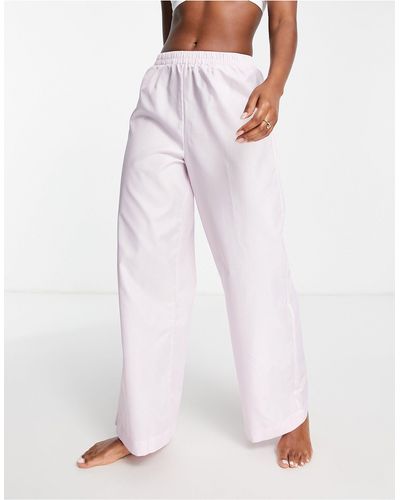 Vero Moda Pantaloni del pigiama leggeri - Bianco