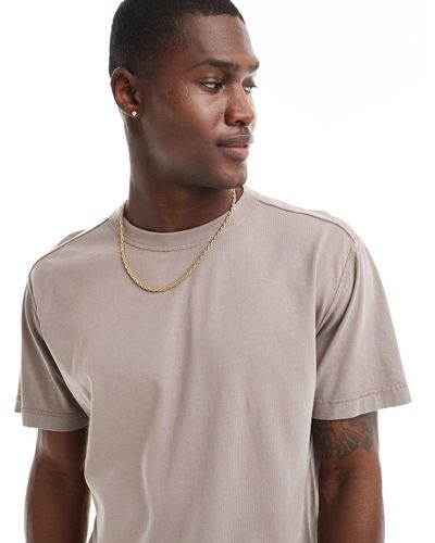 Hollister Relaxed Fit T-shirt - Brown