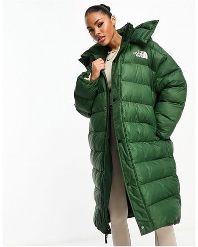 The North Face Exclusivité asos - - acamarachi - doudoune longue oversize - foncé - Vert