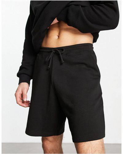 New Look Jersey Shorts - Black