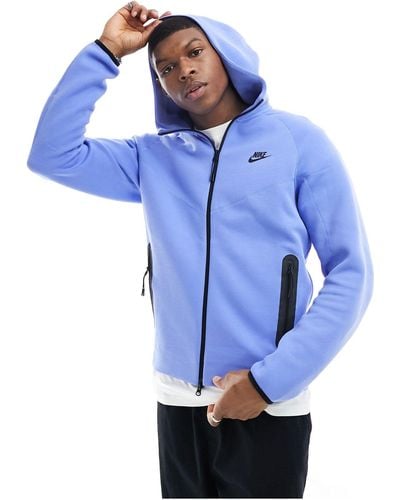 Nike Tech Fleece Winter Hoodie - Blue