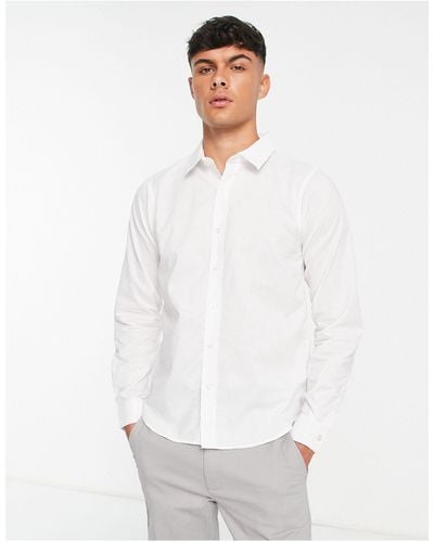 Bolongaro Trevor Slim Fit Classic Shirt - White