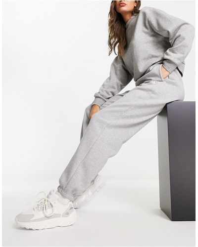 adidas Originals – trefoil essentials – jogginghose - Weiß