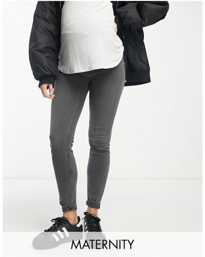 Mama.licious Mamalicious Maternity - Skinny Jeans - Zwart