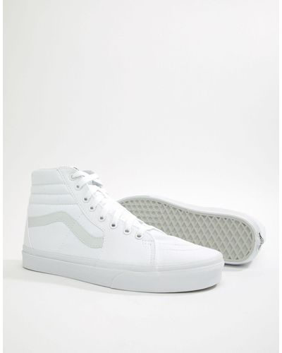 Vans Classic – sk8-hi – sneaker - Weiß