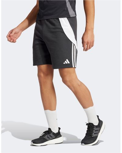 adidas Originals Adidas - tiro 24 - pantaloncini della tuta neri - Nero