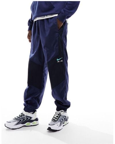 Nike Air Panelled joggers - Blue