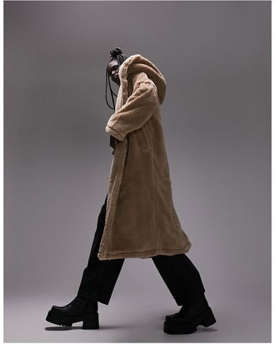 Hooded borg coat cheap