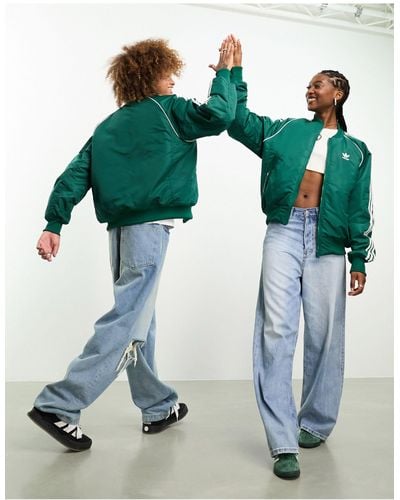 adidas Originals Sst - giacca sportiva unisex college - Verde