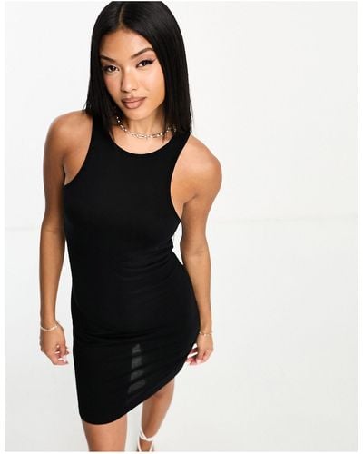 French Connection Racer Jersey Mini Dress - Black