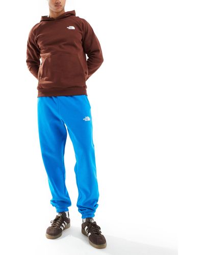 The North Face – essential – oversize-fleece-jogginghose - Blau