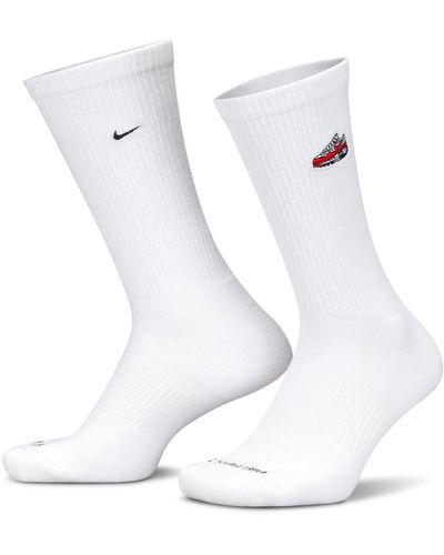 Nike Everyday Plus Cushioned 1 Pack Crew Socks - White
