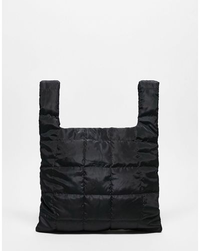 Public Desire Evander - borsa nera con manici - Bianco