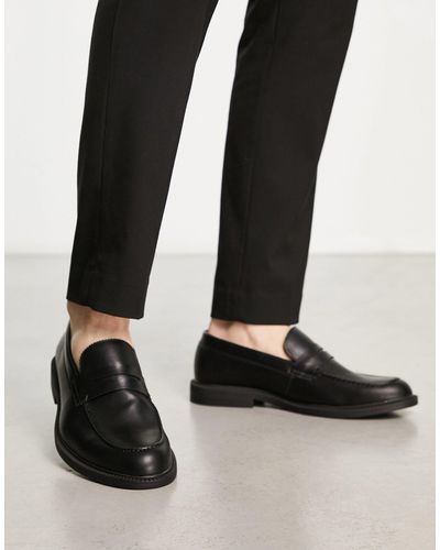 Schuh Roberto Penny Loafers - Black