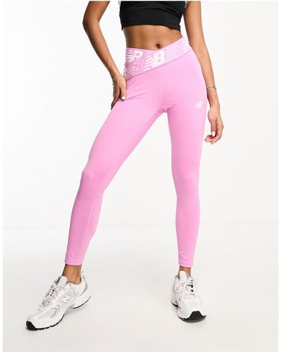 New Balance Relentless leggings - Pink