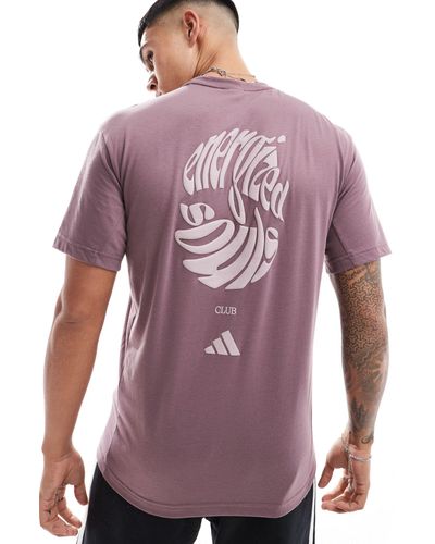 adidas Originals Adidas Yoga T-shirt - Purple
