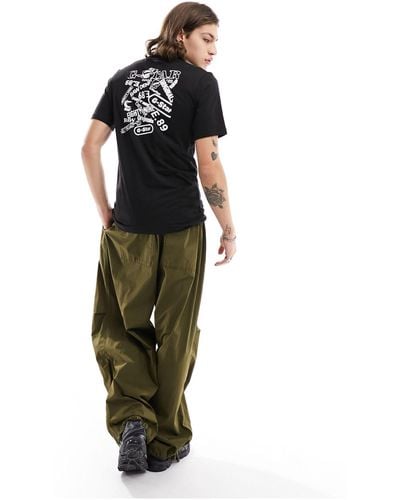 G-Star RAW T-shirt imprimé au dos et sur la poitrine - Vert