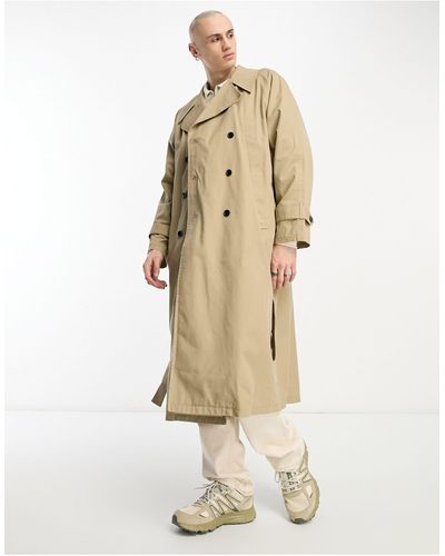 Weekday Jeremy - trench beige allacciato - Neutro