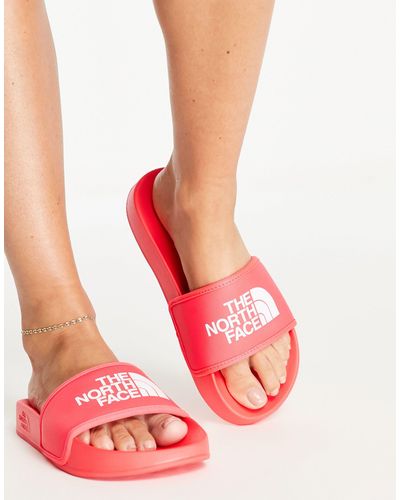 The North Face Base Camp Iii Sliders - Red