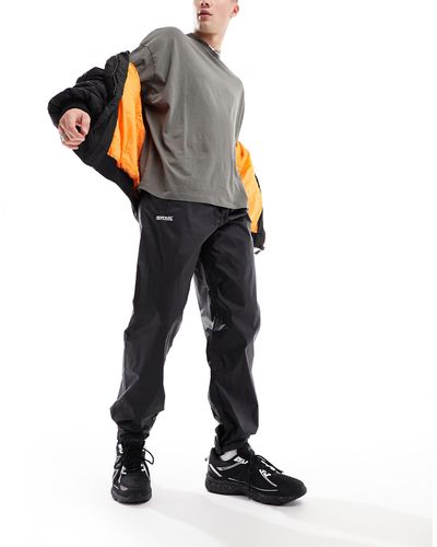 Regatta Waterproof And Breathable Packaway Trousers - Black