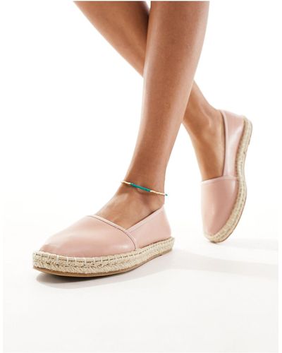 ASOS Joey Closed Toe Espadrilles - White