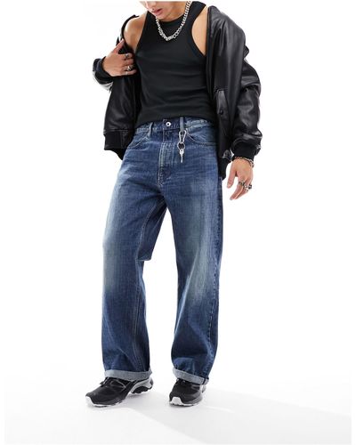 G-Star RAW – type 96 – locker geschnittene jeans - Blau