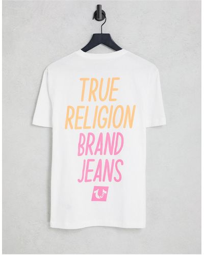 True Religion Graphic Tee - White