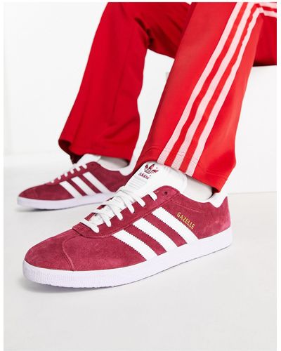 adidas Originals Gazelle - sneakers bordeaux collegiate - burgundy - Rosso