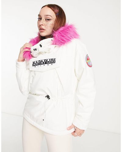 Napapijri X Fiorucci Skidoo Jacket - Pink