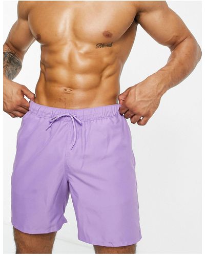 ASOS Swim Shorts - Purple