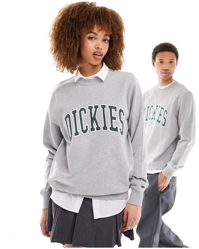 Dickies Aitken Large Logo Sweatshirt - Grey