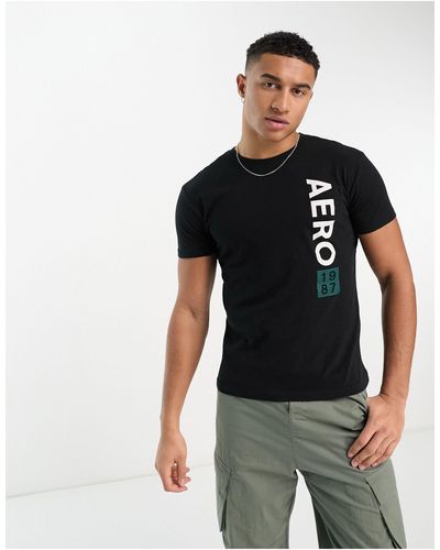 Aéropostale T-shirt nera - Nero