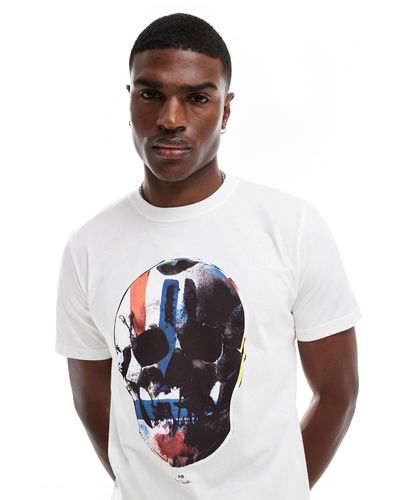 PS by Paul Smith T-shirt With Skull Print - White