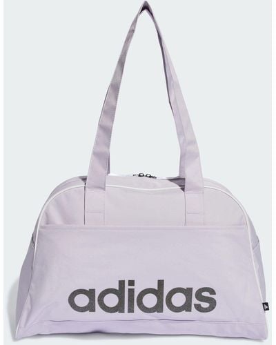 adidas Originals – linear essentials – bowlingtasche - Weiß