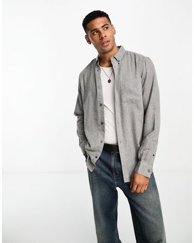 French Connection Camisa claro - Gris
