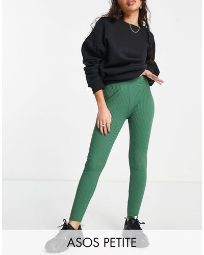 ASOS Asos Design Petite legging - Green
