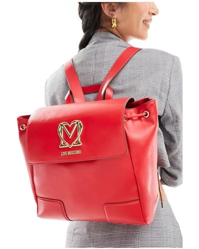 Love Moschino Backpack - Red