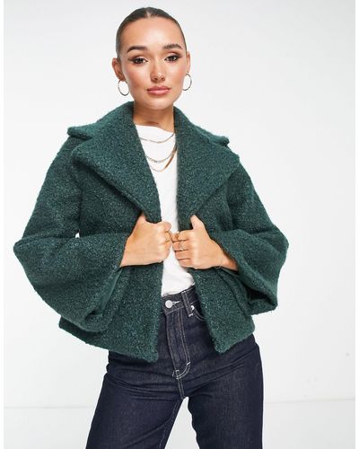 Unreal Fur Chaqueta verde madame butterfly