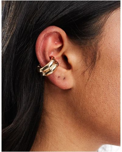 ASOS Orecchino ear cuff spesso color - Nero