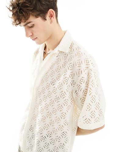 Viggo – lyon – kurzärmliges hemd - Weiß