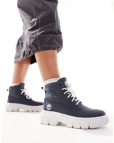 Timberland – greyfield – schnürstiefel - Blau