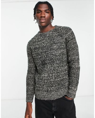 French Connection Chunky Twist Jumper - Grey