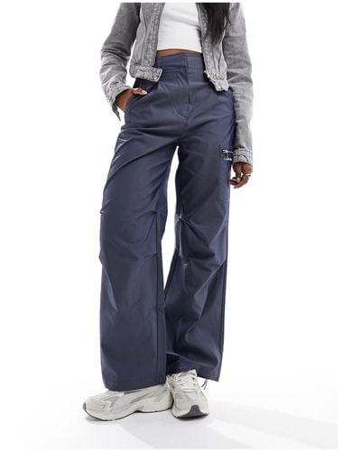 Calvin Klein Jeans – fallschirmhose - Blau