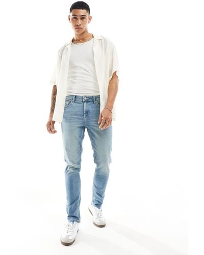 ASOS Skinny Jeans With Tint - Blue