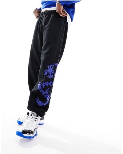 Huf Dragon Co-ord Jersey joggers - Blue