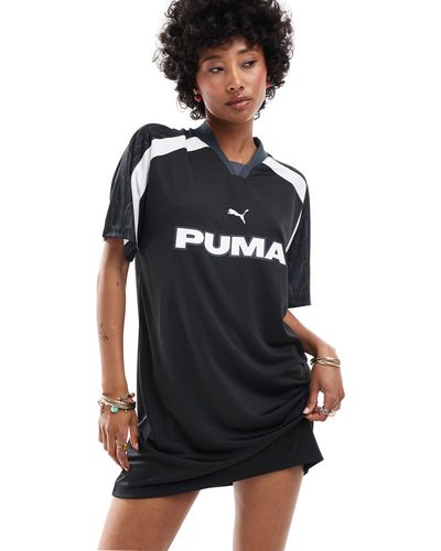 PUMA Football Jersey Dress - Black